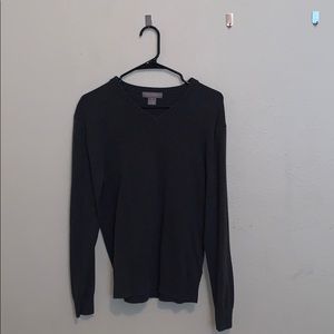 V-Neck Sweater (Gray)